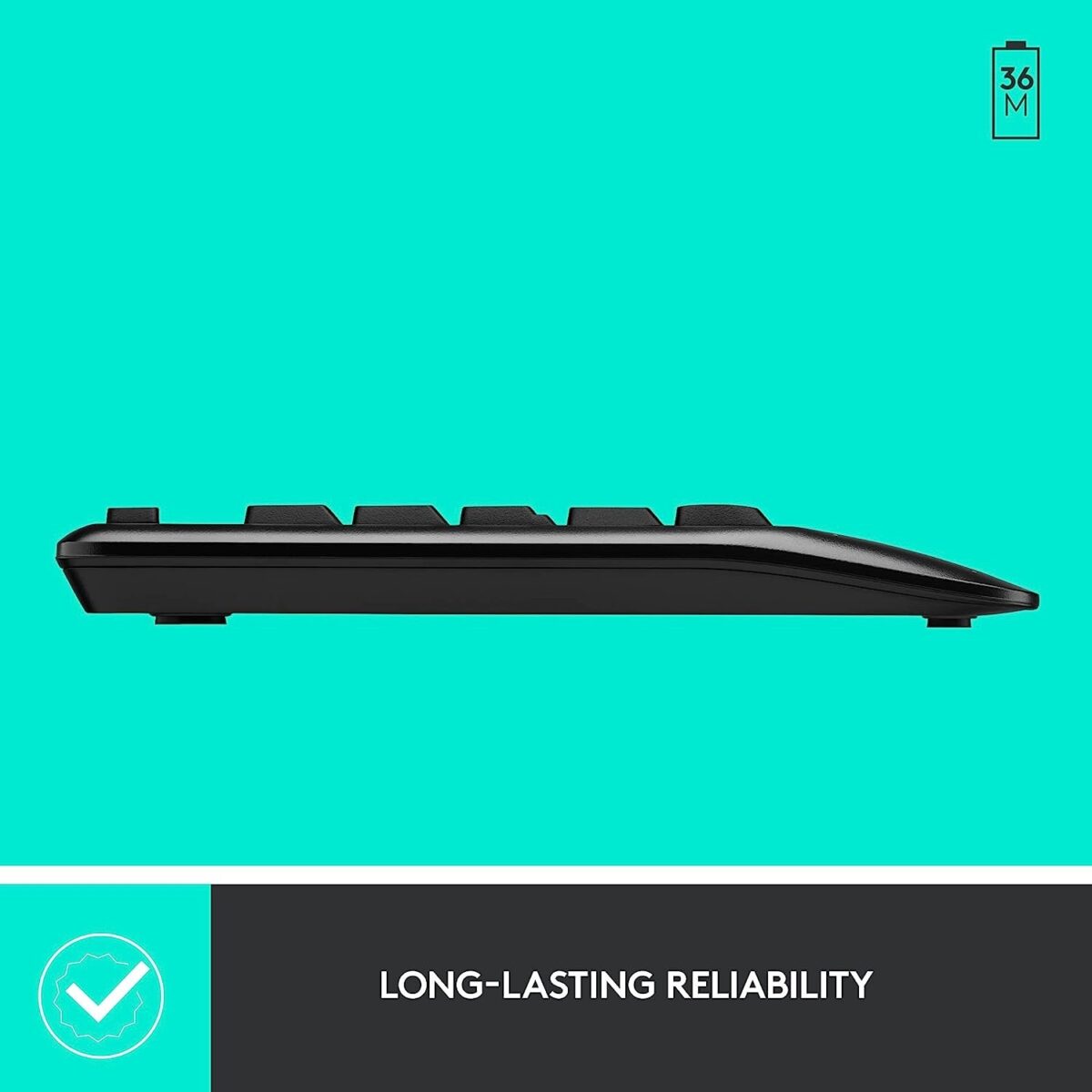 Logitech MK345 Comfort Wireless Keyboard and Mouse Combo - Image 5