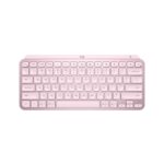 Logitech MX Keys Mini Minimalist Wireless Illuminated Keyboard - Pink
