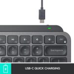 Logitech MX Keys Mini Wireless Illuminated Keyboard - Graphite - Image 4