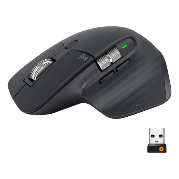 Logitech MX Master 3 with Fast Scroll Wheel Wireless Mouse - Graphite