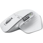Logitech MX Master 3S Performance Wireless Mouse - Pale Gray - Image 2