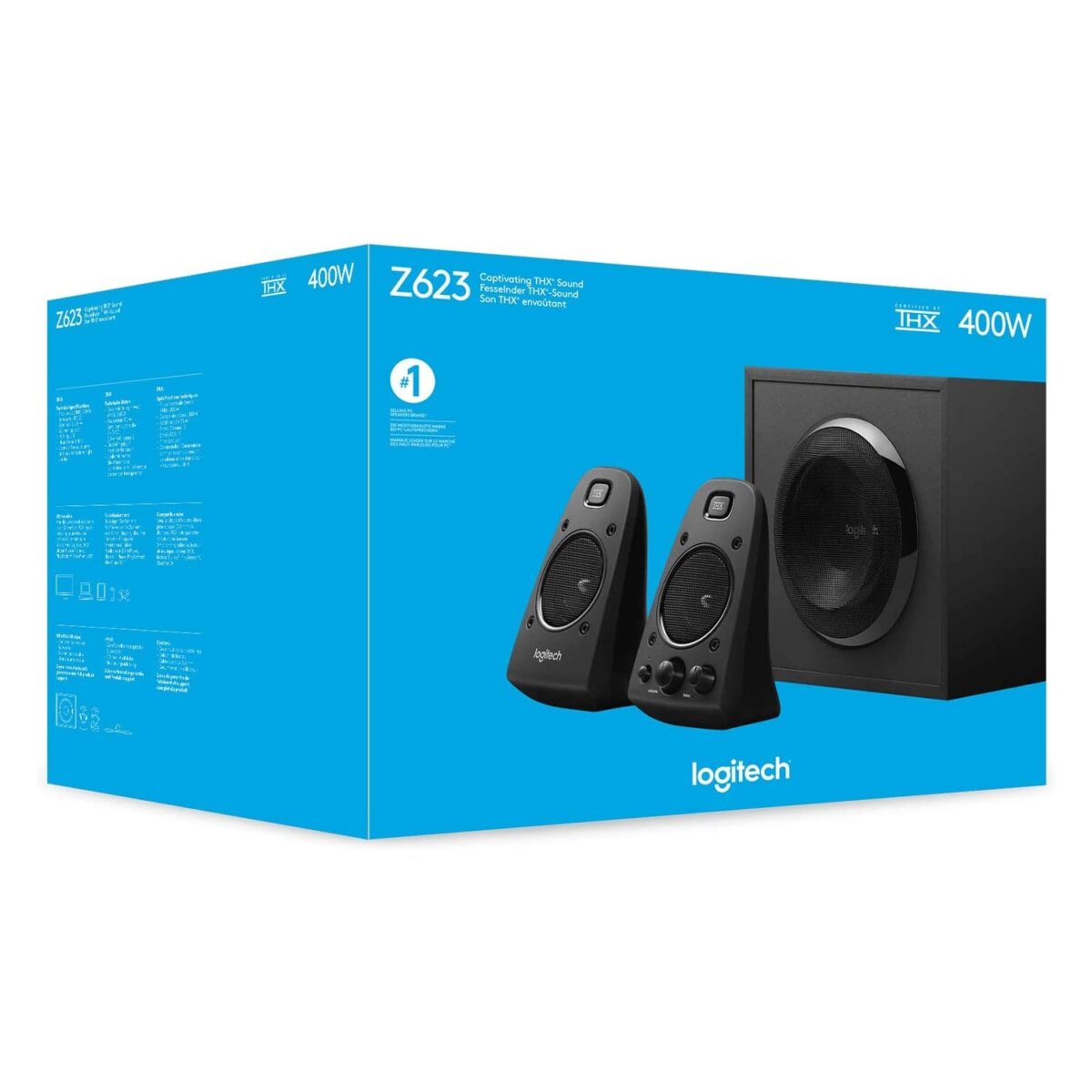 Logitech Z623 with Subwoofer Speaker System - Image 6