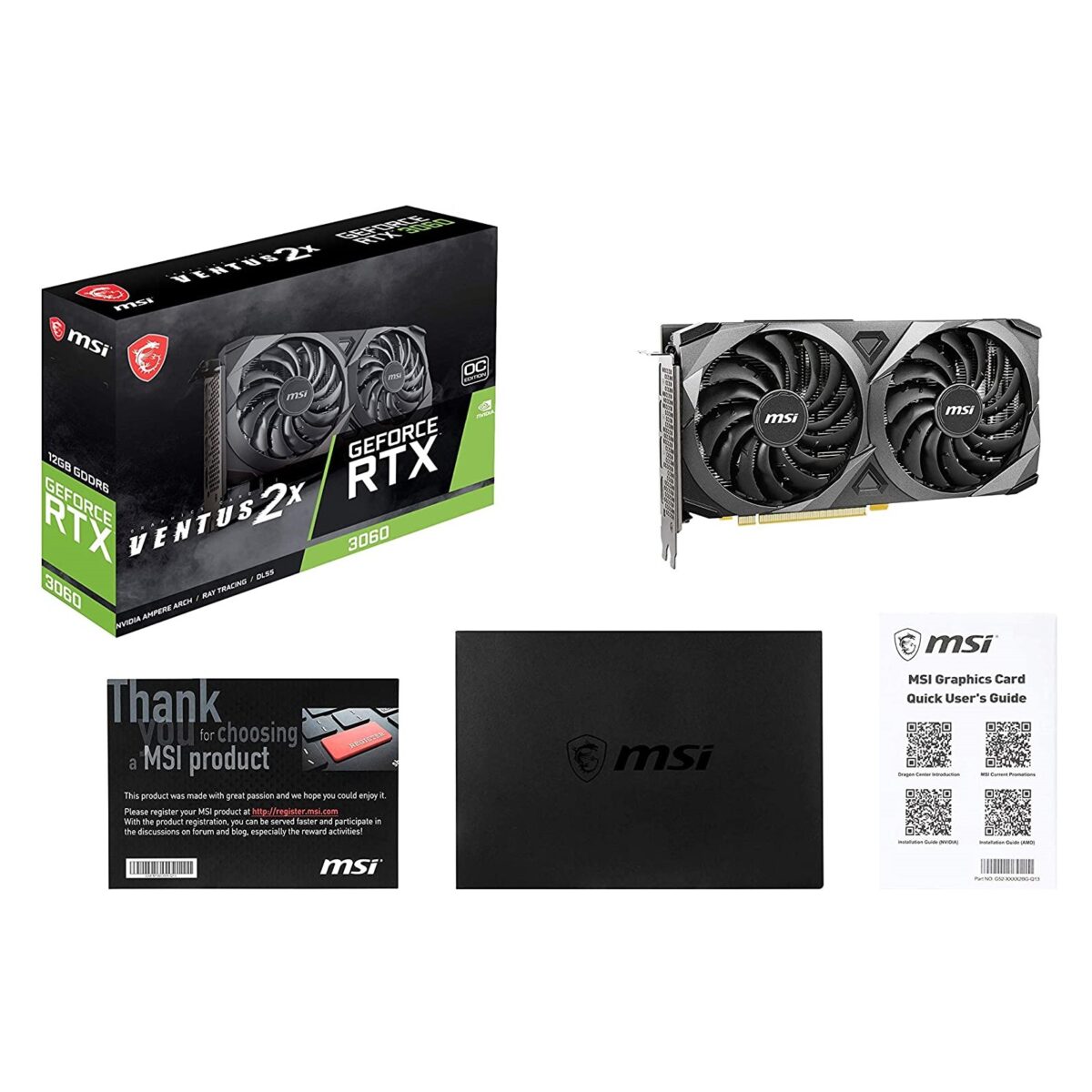 MSI GeForce RTX 3060 VENTUS 2X 12G OC Graphics Card - Image 6