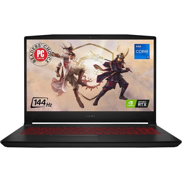 MSI Katana GF66 Gaming Intel i7-12700H RTX 3050TI 16GB RAM 15.6in FHD IPS 144Hz Panel Laptop