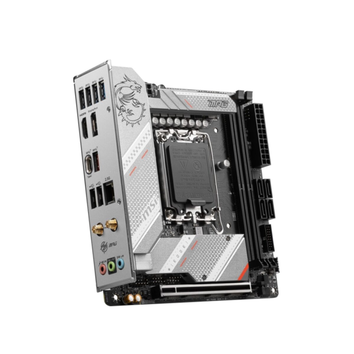 MSI MPG B760I EDGE WIFI DDR4 Mini ITX LGA1700 Motherboard - Image 3