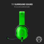 Razer BlackShark V2 X Wired Gaming Headset - Green - Image 6