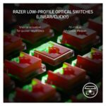 Razer DeathStalker V2 Low Profile RGB Optical Gaming Keyboard (Linear Red Switch)-US - Image 6