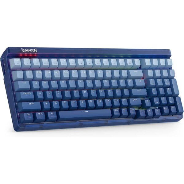 Redragon GAREN PRO K656WB-RGB-PRO 3-Mode Wireless RGB Hot-Swappable Mechanical Gaming Keyboard
