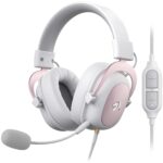 Redragon H510W Zeus 2 7.1 Surround Sound Gaming Headset - White