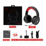 Redragon H818 PELOPS 2.4Ghz 7. 1 Surround Sound Wireless Gaming Headphones - Image 5