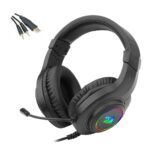 Redragon Hylas H260 RGB Gaming Headset - Black - Image 4