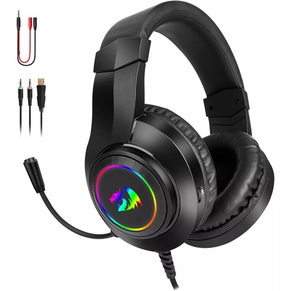 Redragon Hylas H260 RGB Gaming Headset - Black