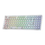 Redragon IRELIA PRO K658CT-RGB-PRO Wireless Mechanical Keyboard - White - Image 2