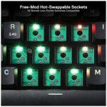 Redragon K632 Noctis 60% Wired RGB Mechanical Ultra-Thin Keyboard – Linear Red Switch - Image 3