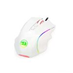 Redragon M607W Griffin 7200 DPI RGB Wired Gaming Mouse - White - Image 3