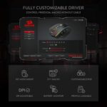 Redragon M686 Vampire Elite 16000DPI Wireless/Wired Gaming Mouse - Image 8