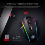 Redragon M686 Vampire Elite 16000DPI Wireless/Wired Gaming Mouse - Image 5