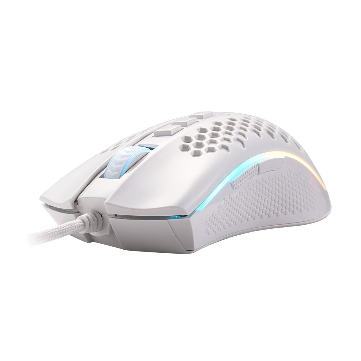 Redragon STORM LUNAR M808-W 12400DPI RGB Gaming Mouse-White - Image 2