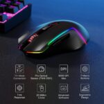 Redragon TRIDENT M693 Wireless Bluetooth RGB Gaming Mouse - Image 3