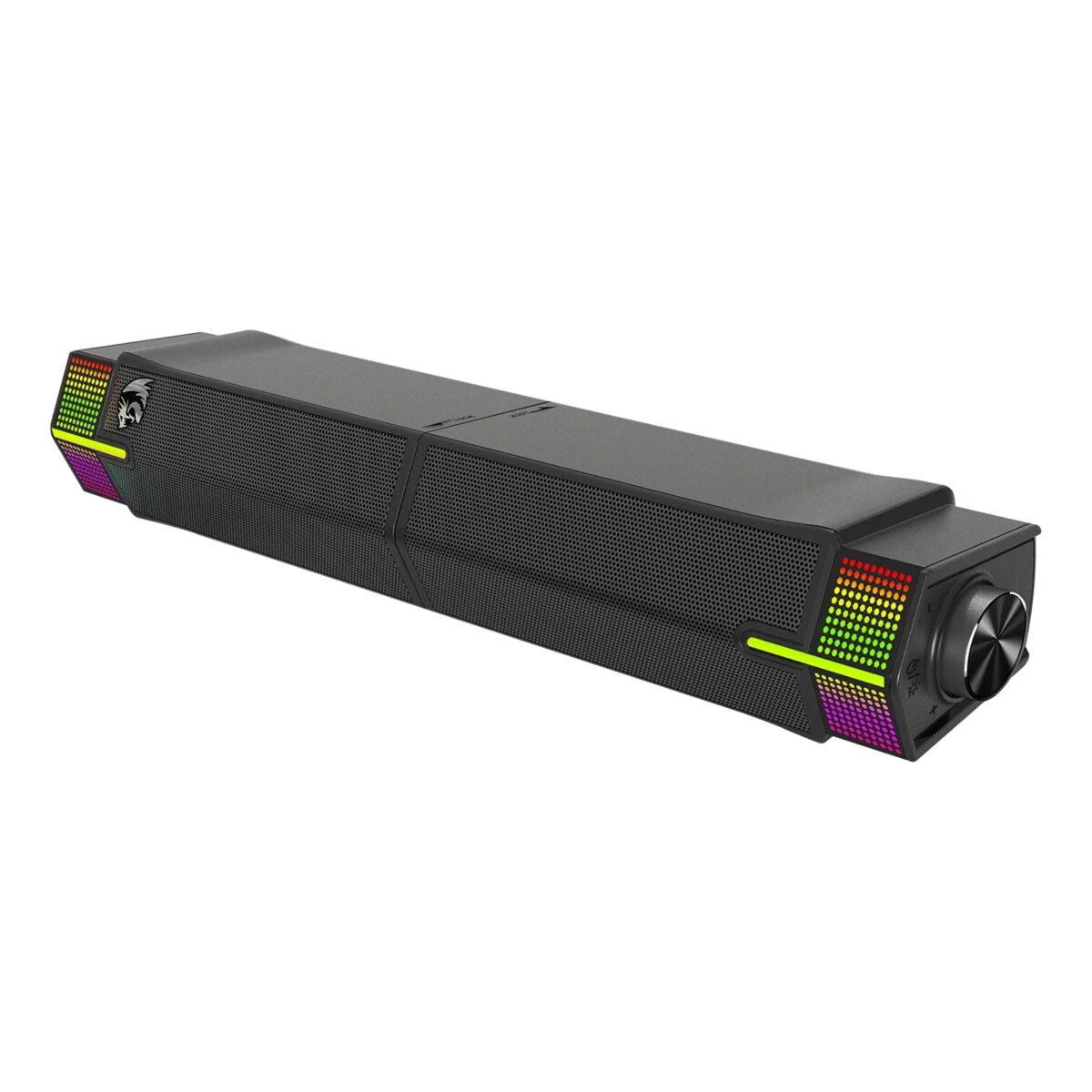 Redragon YORICK GS511 Wireless RGB Desktop Speakers, 2.0 PC Gaming Soundbar w/BT 5.3/USB Mode - Image 2