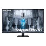 SAMSUNG Odyssey Neo G7 43in LS43CG700NMXUE 3840 x 2160 (4K) Mini-LED 144Hz 1ms, 400nit brightness, VESA DisplayHDR600 Smart Gaming Monitor