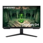Samsung Odyssey G4 Series G40B 25in FHD Gaming Monitor, IPS, 240Hz, 1ms, G-Sync Compatible, AMD FreeSync Premium, HDR10, Ultrawide Game View, DisplayPort, HDMI, Fully Adjustable Stand, LS25BG400EEXXS