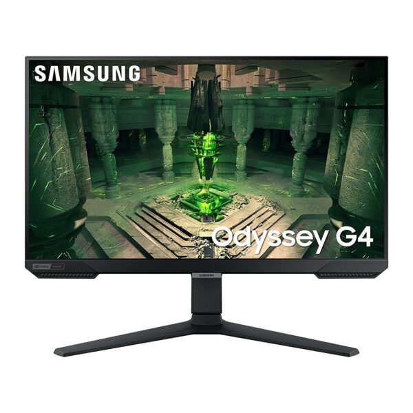 Samsung Odyssey G4 Series G40B 25in FHD Gaming Monitor, IPS, 240Hz, 1ms, G-Sync Compatible, AMD FreeSync Premium, HDR10, Ultrawide Game View, DisplayPort, HDMI, Fully Adjustable Stand, LS25BG400EEXXS