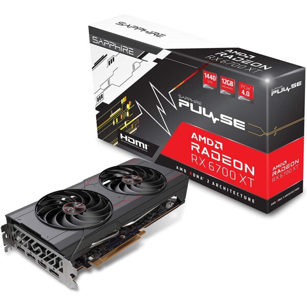 Sapphire Pulse AMD Radeon RX 6700 XT Gaming 12GB GDDR6 Graphics Card - Official Sapphire Refurbished