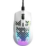 SteelSeries Aerox 3 (2022) Wired Gaming Mouse - Snow