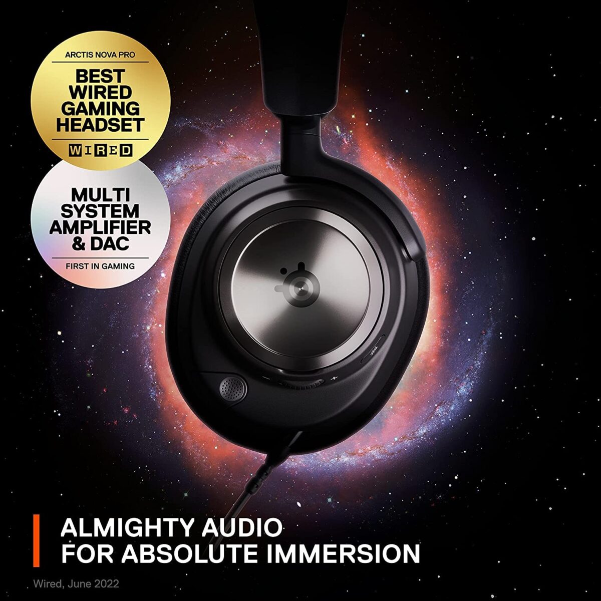 SteelSeries Arctis Nova Pro Multi-System Wired Gaming Headset - Image 4