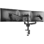 Twisted Minds Premium Triple Monitors Arm, Aluminum Pole Mounted Gas Spring, With USB Ports, 360° Rotary VESA Plate, Black TM-26-C018P - Image 3