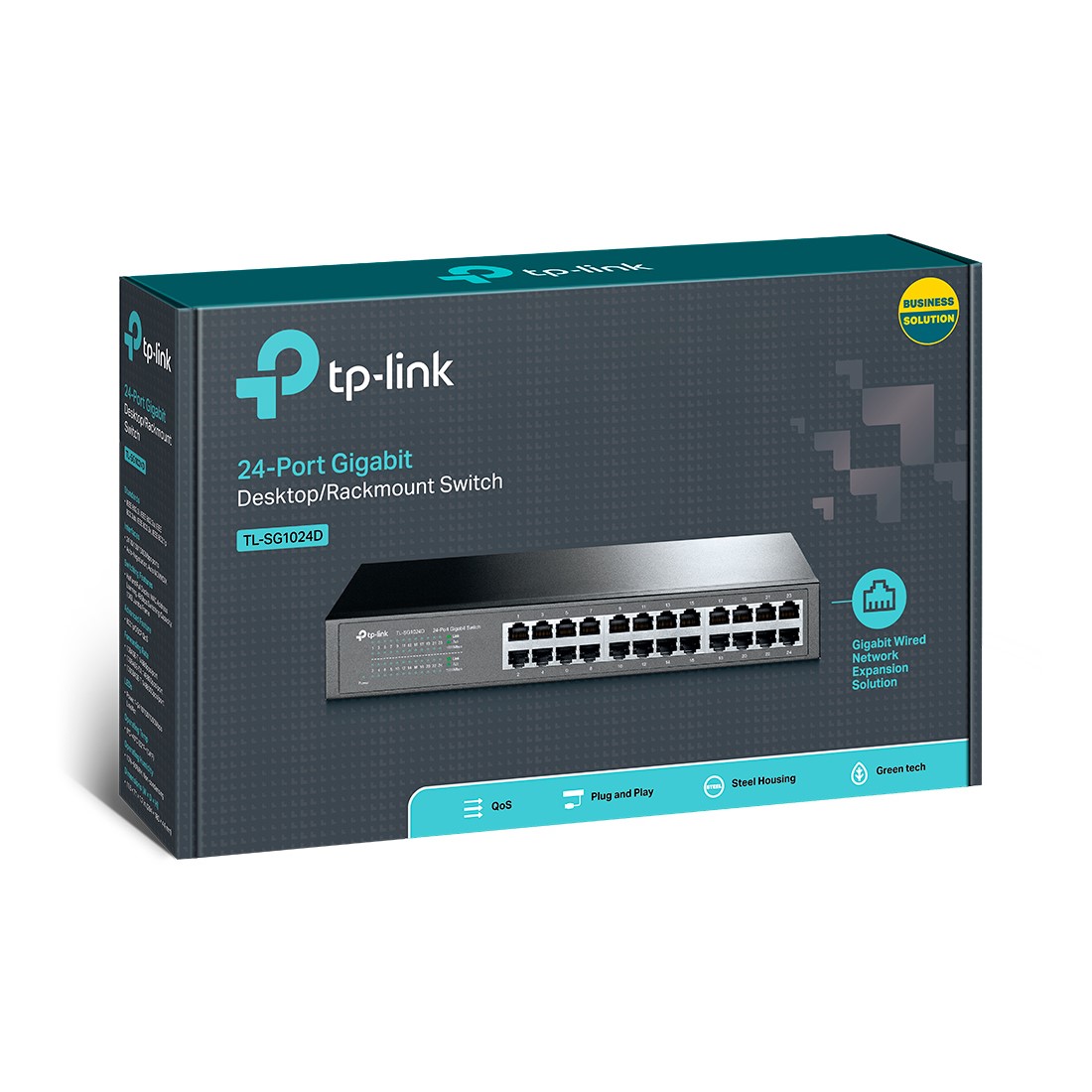 TP-Link-TL-SG1024D-24-Port-Gigabit-Desktop-Rackmount-Switch-2.jpg TP-Link TL-SG1024D 24-Port Gigabit Desktop/Rackmount Switch - Image 1
