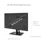 ViewSonic VP2756-4K 27in IPS 4K 60Hz Frameless Ergonomic Monitor - Image 3