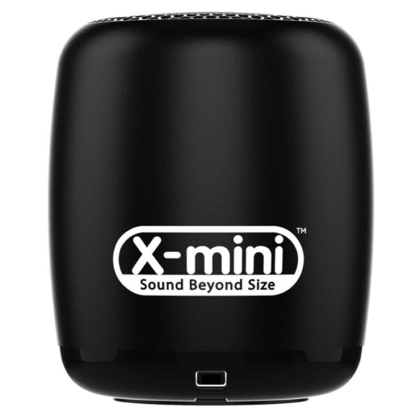 X-Mini Click Portable Bluetooth Speaker with Smartphone Shutter Remote - Black