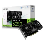 PNY GeForce RTX 5050 8GB Stealth Graphics Card