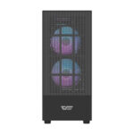 darkFlash A290 TEMPERED GLASS ATX CASE - BLACK - 3x ARGB Fans Pre-Installed - Image 2