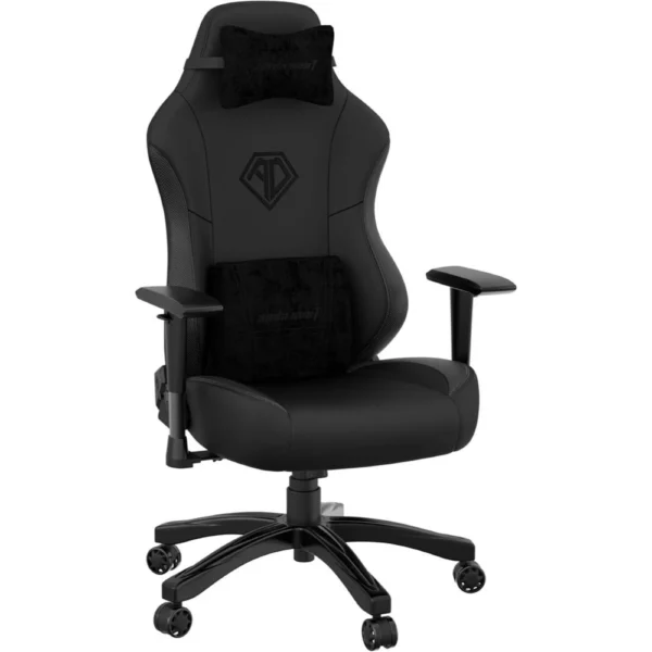 Anda Seat Phantom 3 XL Leather Gaming Chair – Stormy Black