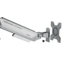 AndaSeat AD-W-A6D-1S Stealth II A6D Ergonomic Single Monitor Arm - White - Image 5