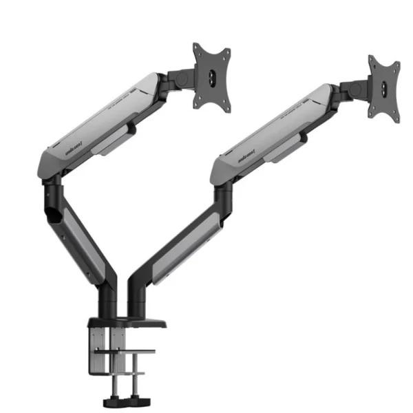 AndaSeat AD-W-A9-2S Stealth PRO II Duo A9-2S Ergonomic Monitor Arm - Titanium