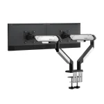 AndaSeat AD-W-A9-2S Stealth PRO II Duo A9-2S Ergonomic Monitor Arm - White - Image 2