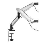 AndaSeat AD-W-A9-2S Stealth PRO II Duo A9-2S Ergonomic Monitor Arm - White - Image 3