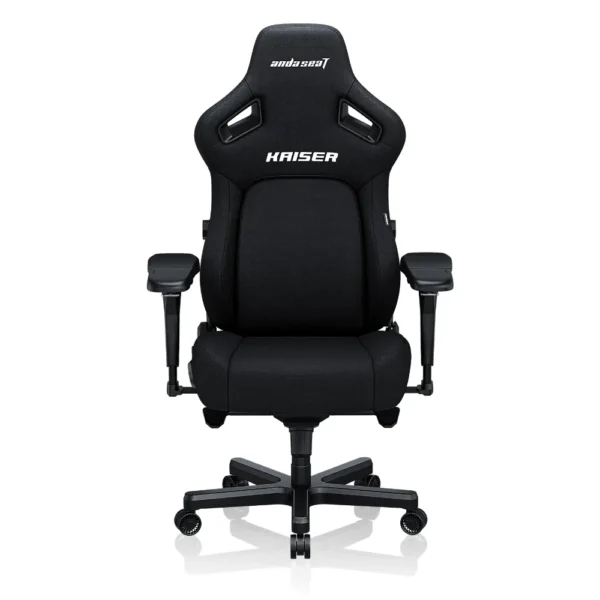 AndaSeat Kaiser 4 L Premium Fabric Gaming Chair - Carbon Black