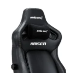 AndaSeat Kaiser 4 L Premium Leather Gaming Chair - Elegant Black - Image 6