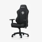 AndaSeat Phantom 3 Fabric Gaming Chairs - Large Wide Seat Gaming Chair with Lumbar Support, Comfortable Premium Video Gaming Seats with Headrest - Carbon Black with Cushion - Image 2