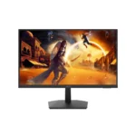 AOC 27G15N 27in 3-Sided Frameless Gaming Monitor, 1ms (MPRT), 180Hz, VA Panel, FHD (1920x1080), 6 GAME Mode, Adaptive Sync, Low Input Lag, sRGB, HDR 10, Audio Output, Low, Flicker free, (Adjustments: Swivel & Tilt), (Display Port & HDMI Input) & Vesa Mount