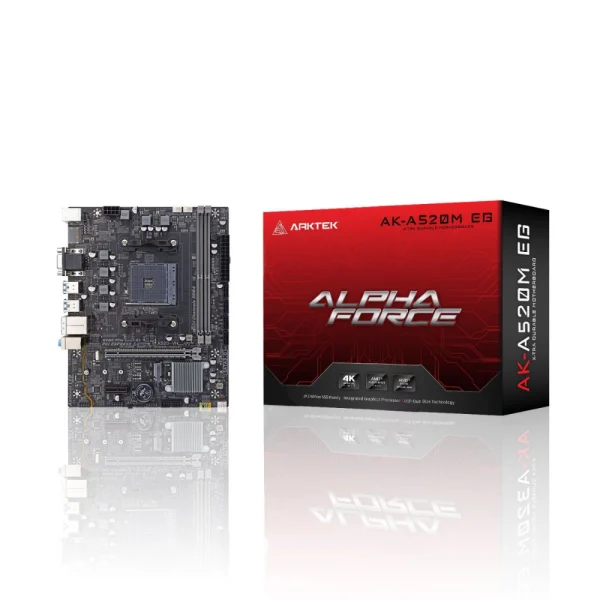ARKTEK AK-A520M EG DDR4 AM4 Micro-ATX Motherboard