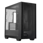 ASUS A21 Micro-ATX Mini Tower PC Case, BTF Compatible, Mesh Front Panel, 360mm Radiator Support, 380mm GPU Support