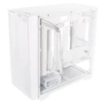 ASUS A21 Micro-ATX Mini Tower PC Case, BTF Compatible, Mesh Front Panel, 360mm Radiator Support, 380mm GPU Support - White - Image 3