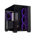 ASUS A32 PLUS ATX Mid-Tower Gaming Case, 4x ARGB Pre-installed Fans - Black