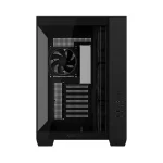 ASUS A32 PLUS ATX Mid-Tower Gaming Case, 4x ARGB Pre-installed Fans - Black - Image 3